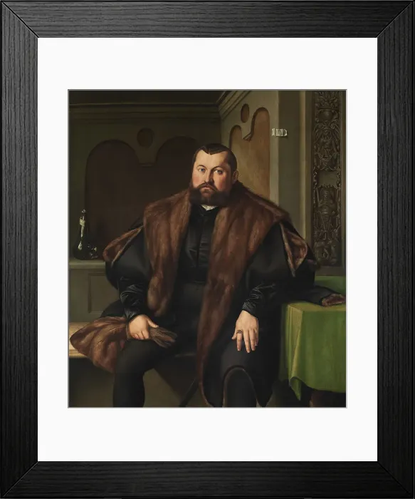 Framed Print : Portrait of Sigismund Baldinger (1510-1558), 1545. Artist: Pencz, Georg (1500 / 02-1550) Framed Print : Portrait of Sigismund Baldinger (1510-1558), 1545. Artist: Pencz, Georg (1500 / 02-1550)