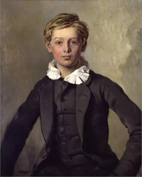 Portrait of Count Hans Haubold von Einsiedel, 1855. Artist: Rayski, Louis Ferdinand von (1806-1890)