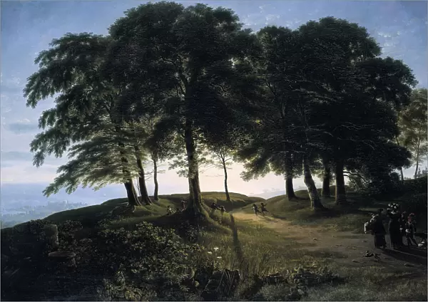Morning, 1813. Artist: Schinkel, Karl Friedrich (1781-1841)