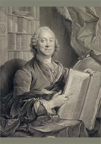 Portrait of James Mounsey (1709  /  10-1773), 1762. Artist: Schmidt, Georg Freidrich (1712-1775)