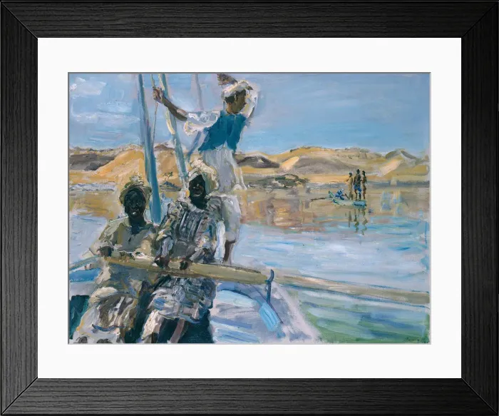Framed Print : Pirates, 1914. Artist: Slevogt, Max (1868-1932) Framed Print : Pirates, 1914. Artist: Slevogt, Max (1868-1932)