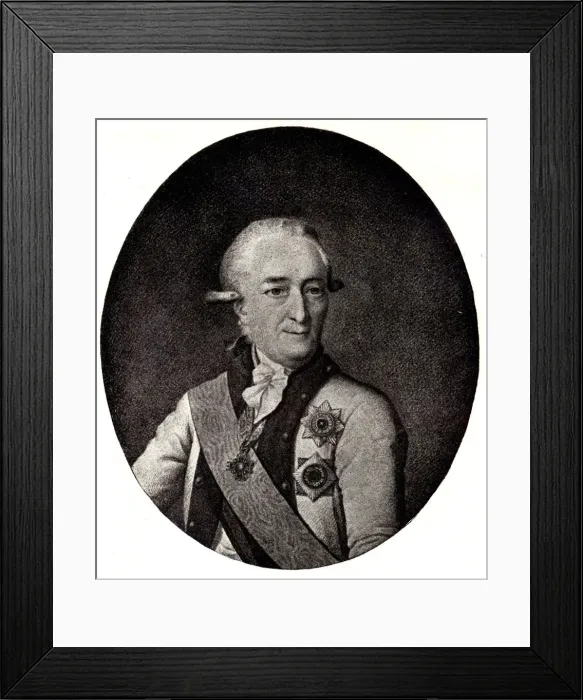 Framed Print : Portrait of Admiral Vasiliy Chichagov (1726-1809), Early 19th cen Artist: Anonymous Framed Print : Portrait of Admiral Vasiliy Chichagov (1726-1809), Early 19th cen Artist: Anonymous