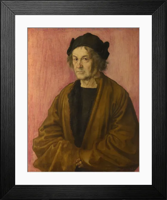Framed Print : The Painters Father, 1497. Artist: Durer, Albrecht (1471-1528) Framed Print : The Painters Father, 1497. Artist: Durer, Albrecht (1471-1528)