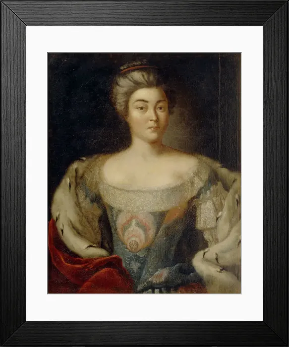 Framed Print : Portrait of Princess Alexandra Kurakina, nee Panina (1711-1786). Artist: Frankart, Johann Balthasar (1711-1743) Framed Print : Portrait of Princess Alexandra Kurakina, nee Panina (1711-1786). Artist: Frankart, Johann Balthasar (1711-1743)