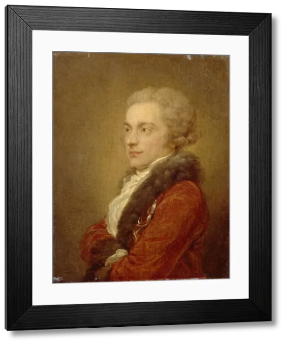 Framed Print : Portrait of Count Grigory Chernyshov, after 1816. Artist: Fuger, Heinrich Friedrich (1751-1818)