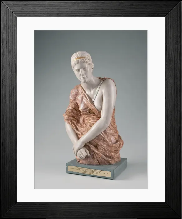 Framed Print : Cassandra, 1903. Artist: Klinger, Max (1857-1920) Framed Print : Cassandra, 1903. Artist: Klinger, Max (1857-1920)