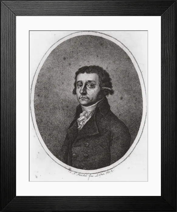 Framed Print : Antonio Salieri (1750-1825). Artist: Riedel, Carl Traugott (1769-c. 1832) Framed Print : Antonio Salieri (1750-1825). Artist: Riedel, Carl Traugott (1769-c. 1832)