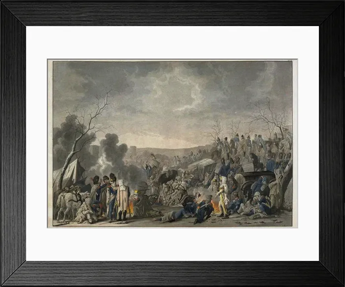 Framed Print : Retreat of the Grande Armee from Moscow in 1812, 1813. Artist: Rugendas, Lorenz (1775-1826) Framed Print : Retreat of the Grande Armee from Moscow in 1812, 1813. Artist: Rugendas, Lorenz (1775-1826)
