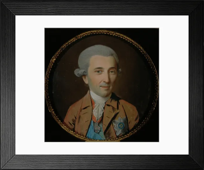 Framed Print : Portrait of Prince Nikolay Ivanovich Saltykov (1736-1816), 1780s. Artist: Schmidt, Johann Heinrich (1749-1829) Framed Print : Portrait of Prince Nikolay Ivanovich Saltykov (1736-1816), 1780s. Artist: Schmidt, Johann Heinrich (1749-1829)