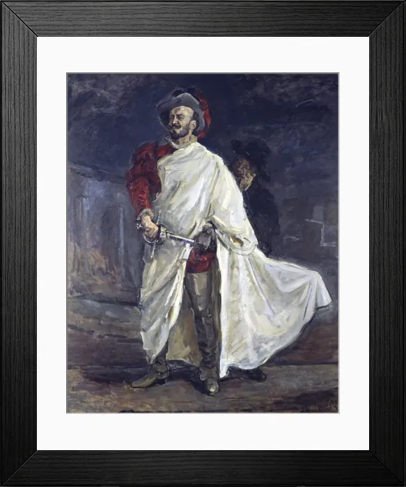 Framed Print : The Singer Francisco d Andrade as Don Giovanni in Mozarts Opera, 1902. Artist: Slevogt, Max (1868-1932) Framed Print : The Singer Francisco d Andrade as Don Giovanni in Mozarts Opera, 1902. Artist: Slevogt, Max (1868-1932)
