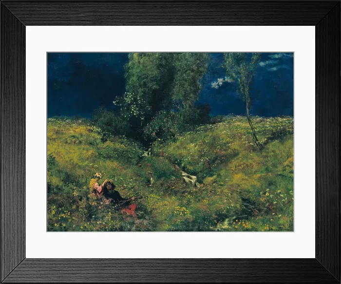 Framed Print : Summer, 1872. Artist: Thoma, Hans (1839-1924) Framed Print : Summer, 1872. Artist: Thoma, Hans (1839-1924)