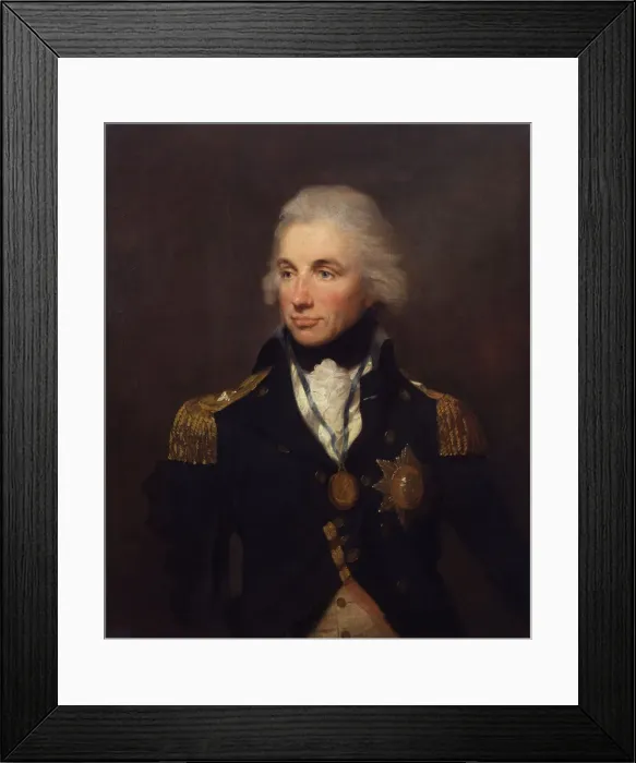 Framed Print : Horatio Nelson (1758-1805), 1797. Artist: Abbott, Lemuel Francis (1760-1802) Framed Print : Horatio Nelson (1758-1805), 1797. Artist: Abbott, Lemuel Francis (1760-1802)