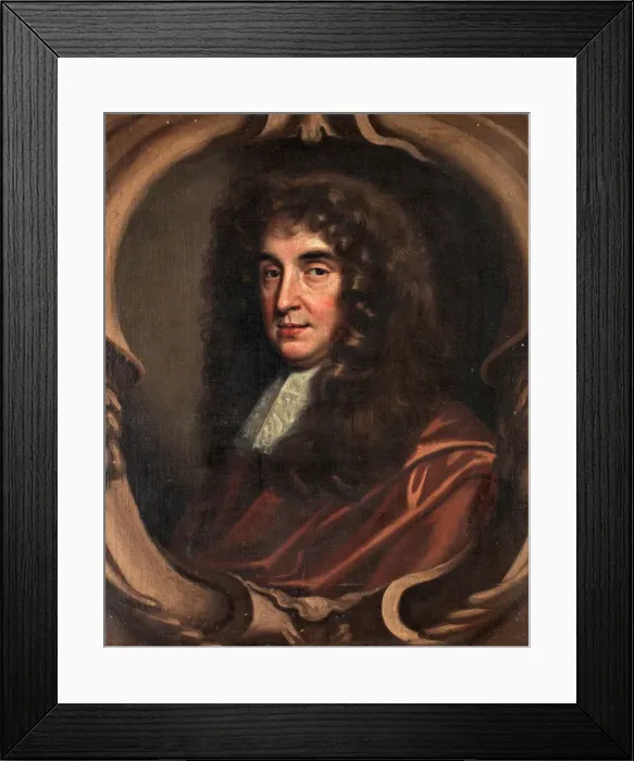 Framed Print : Charles Paulet, 1st Duke of Bolton. Artist: Beale, Mary (1632-1697) Framed Print : Charles Paulet, 1st Duke of Bolton. Artist: Beale, Mary (1632-1697)