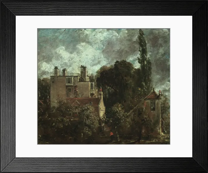Framed Print : The Grove, or the Admirals House in Hampstead, 1821-1822. Artist: Constable, John (1776-1837) Framed Print : The Grove, or the Admirals House in Hampstead, 1821-1822. Artist: Constable, John (1776-1837)