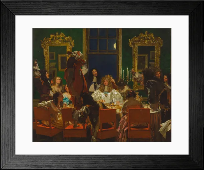 Framed Print : The Life of Buckingham, 1850s. Artist: Egg, Augustus Leopold (1816-1863) Framed Print : The Life of Buckingham, 1850s. Artist: Egg, Augustus Leopold (1816-1863)