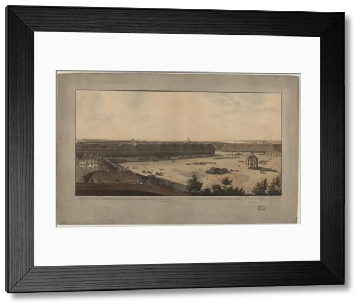 Framed Print : Panoramic view of Saint Petersburg, Between 1805 and 1807. Artist: Atkinson, John Augustus (1775-1831) Framed Print : Panoramic view of Saint Petersburg, Between 1805 and 1807. Artist: Atkinson, John Augustus (1775-1831)