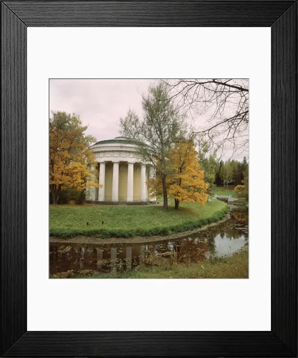 Framed Print : Pavlovsk. The Temple of Friendship, 1780-1783. Artist: Cameron, Charles (ca. 1730 / 40-1812) Framed Print : Pavlovsk. The Temple of Friendship, 1780-1783. Artist: Cameron, Charles (ca. 1730 / 40-1812)