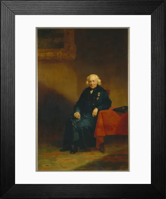 Framed Print : Portrait of Count Nikolay Semyonovich Mordvinov (1754-1845). Artist: Dawe, George (1781-1829) Framed Print : Portrait of Count Nikolay Semyonovich Mordvinov (1754-1845). Artist: Dawe, George (1781-1829)