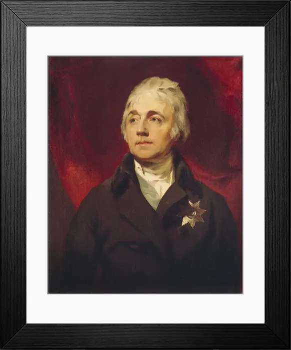 Framed Print : Portrait of Count Semyon Romanovich Vorontsov (1744-1832). Artist: Lawrence, Sir Thomas (1769-1830) Framed Print : Portrait of Count Semyon Romanovich Vorontsov (1744-1832). Artist: Lawrence, Sir Thomas (1769-1830)