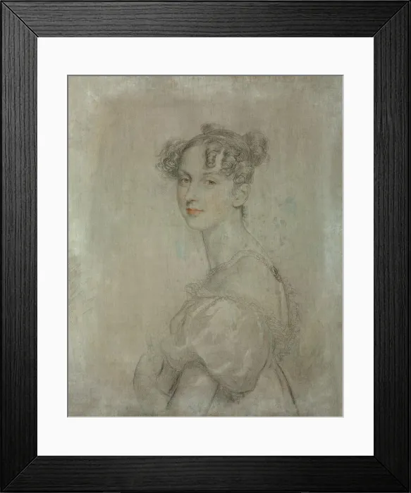 Framed Print : Portrait of Princess Dorothea von Lieven (Daria Khristoforovna Lieven), nee Benckendorff (1785-1857), ca 1812. Artist: Lawrence, Sir Thomas (1769-1830) Framed Print : Portrait of Princess Dorothea von Lieven (Daria Khristoforovna Lieven), nee Benckendorff (1785-1857), ca 1812. Artist: Lawrence, Sir Thomas (1769-1830)