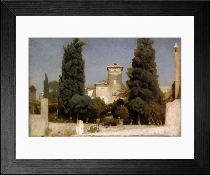 Framed Print : The Villa Malta, Rome, 1860s. Artist: Leighton, Frederic, 1st Baron Leighton (1830-1896) Framed Print : The Villa Malta, Rome, 1860s. Artist: Leighton, Frederic, 1st Baron Leighton (1830-1896)