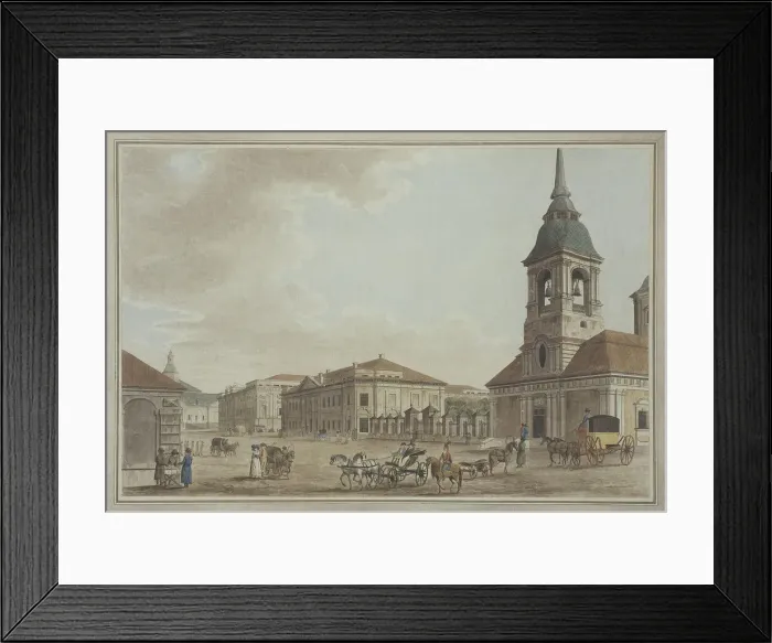 Framed Print : Liteyny Avenue in St. Petersburg, 1790. Artist: Malton, Thomas, the Elder (1726?1801) Framed Print : Liteyny Avenue in St. Petersburg, 1790. Artist: Malton, Thomas, the Elder (1726?1801)
