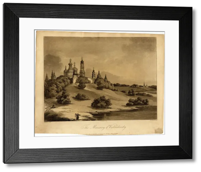 Framed Print : New Jerusalem Monastery, 1809. Artist: Porter, Robert Carr (1777-1842) Framed Print : New Jerusalem Monastery, 1809. Artist: Porter, Robert Carr (1777-1842)