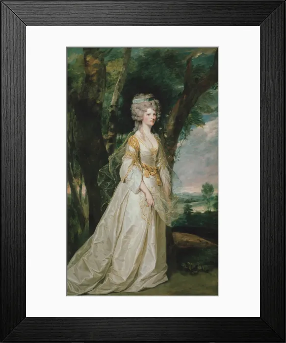 Framed Print : Lady Sunderland, 1786. Artist: Reynolds, Sir Joshua (1732-1792) Framed Print : Lady Sunderland, 1786. Artist: Reynolds, Sir Joshua (1732-1792)