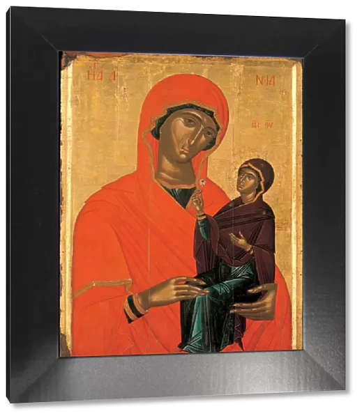 Saint Anne with the Virgin, ca 1440-1460. Artist: Akotandos, Angelos (active ca. 1425-1460)