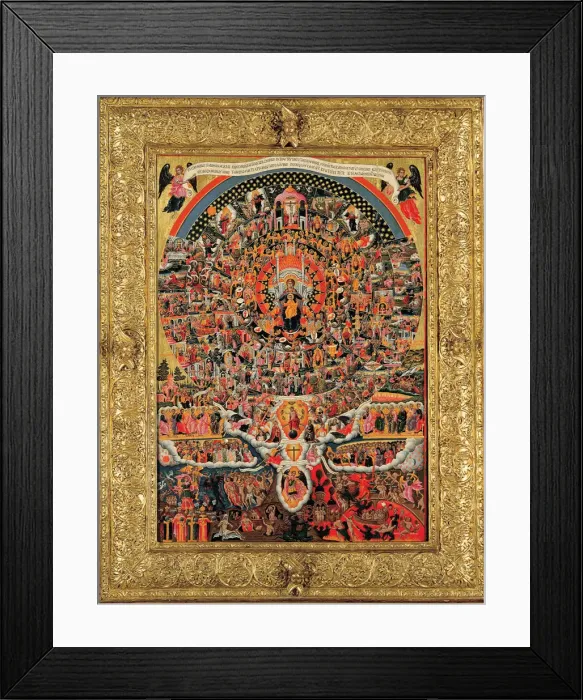 Framed Print : In Thee Rejoiceth, Second Half of the 17th cen Artist: Poulakis, Theodore (1622-1692) Framed Print : In Thee Rejoiceth, Second Half of the 17th cen Artist: Poulakis, Theodore (1622-1692)