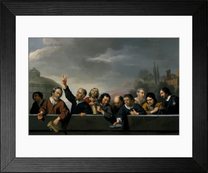 Framed Print : Portraits of the Inhabitants at Sint-Jobsgasthuis in Utrecht, 1630-1635. Artist: Bijlert (Bylert), Jan, van (1598-1671) Framed Print : Portraits of the Inhabitants at Sint-Jobsgasthuis in Utrecht, 1630-1635. Artist: Bijlert (Bylert), Jan, van (1598-1671)
