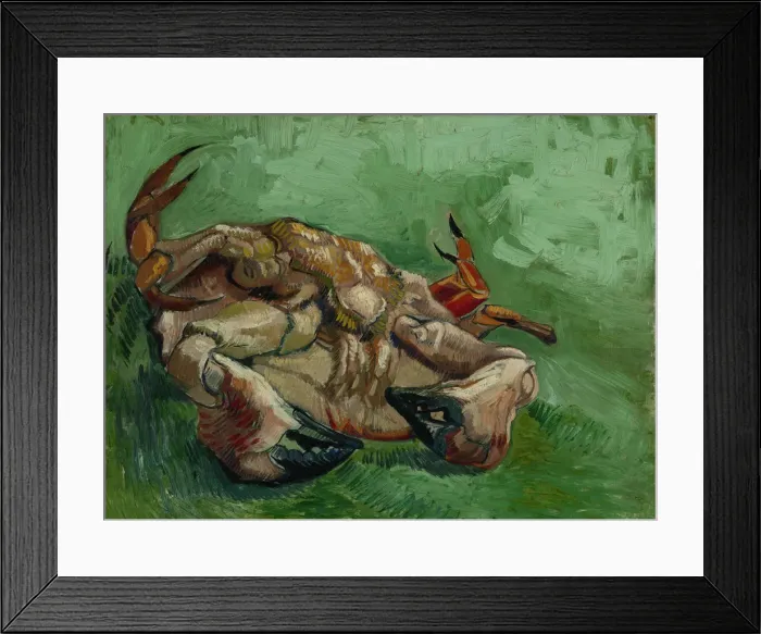 Framed Print : A crab, lying on his back, 1889. Artist: Gogh, Vincent, van (1853-1890) Framed Print : A crab, lying on his back, 1889. Artist: Gogh, Vincent, van (1853-1890)