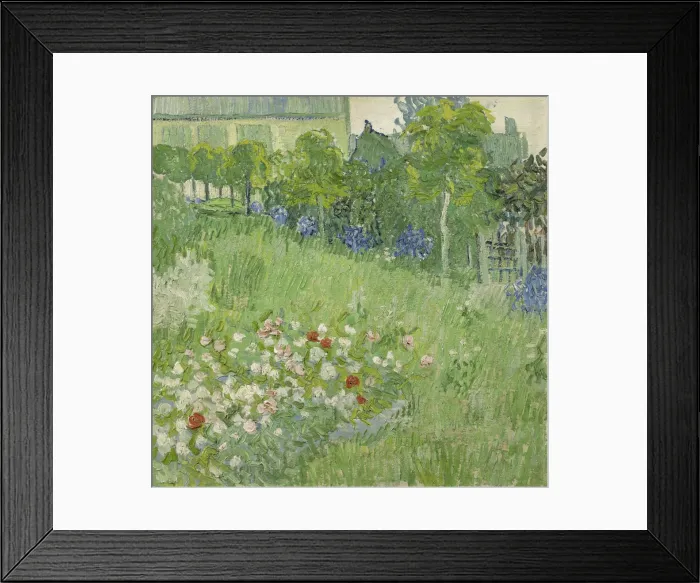 Framed Print : Daubignys Garden, 1890. Artist: Gogh, Vincent, van (1853-1890) Framed Print : Daubignys Garden, 1890. Artist: Gogh, Vincent, van (1853-1890)