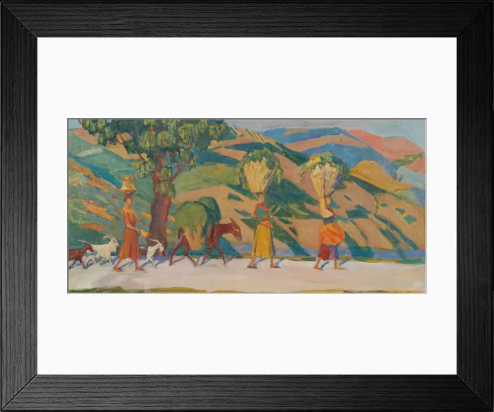 Framed Print : The Sabine Hills, 1909-1912. Artist: Ulyanov, Nikolai Pavlovich (1875-1949) Framed Print : The Sabine Hills, 1909-1912. Artist: Ulyanov, Nikolai Pavlovich (1875-1949)