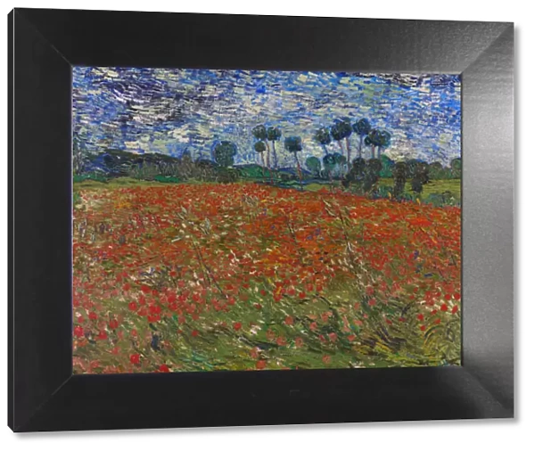 Poppy field, 1890. Artist: Gogh, Vincent, van (1853-1890)