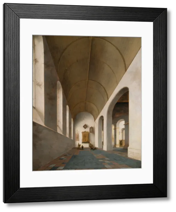 Framed Print : Antoniuskapel in the Janskerk, Utrecht, 1645. Artist: Saenredam, Pieter (1597-1665) Framed Print : Antoniuskapel in the Janskerk, Utrecht, 1645. Artist: Saenredam, Pieter (1597-1665)