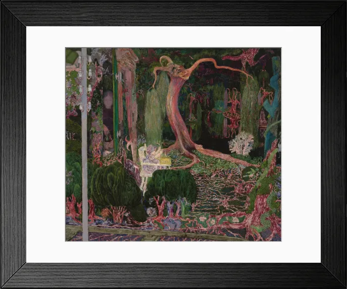 Framed Print : The New Generation, 1892. Artist: Toorop, Jan (1858-1928) Framed Print : The New Generation, 1892. Artist: Toorop, Jan (1858-1928)