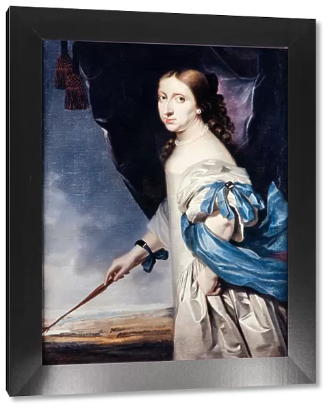 Portrait of Queen Christina of Sweden (1626-1689), 1661. Artist: Wuchters, Abraham (1610-1682)