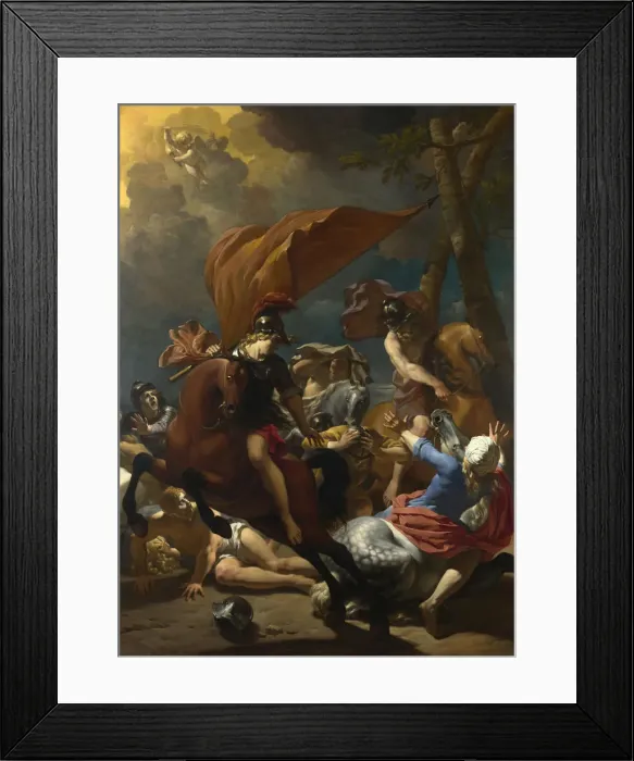 Framed Print : The Conversion of Saint Paul, 1662. Artist: Dujardin, Karel (1622-1678) Framed Print : The Conversion of Saint Paul, 1662. Artist: Dujardin, Karel (1622-1678)