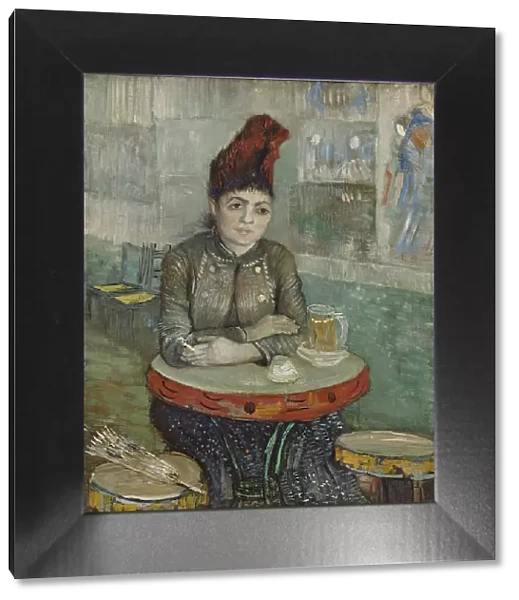 In the cafe. Agostina Segatori in Le tambourin, 1887-1888. Artist: Gogh, Vincent, van (1853-1890)