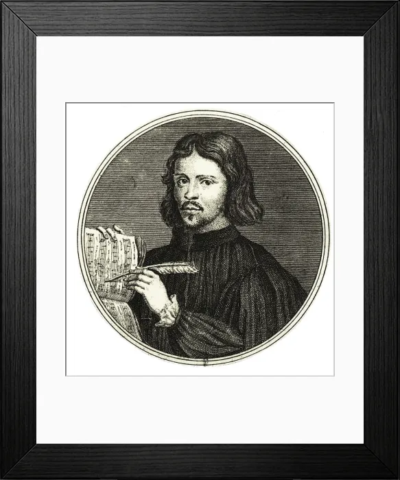 Framed Print : Composer Thomas Tallis. Artist: Haym, Niccolo Francesco (active 18th century) Framed Print : Composer Thomas Tallis. Artist: Haym, Niccolo Francesco (active 18th century)