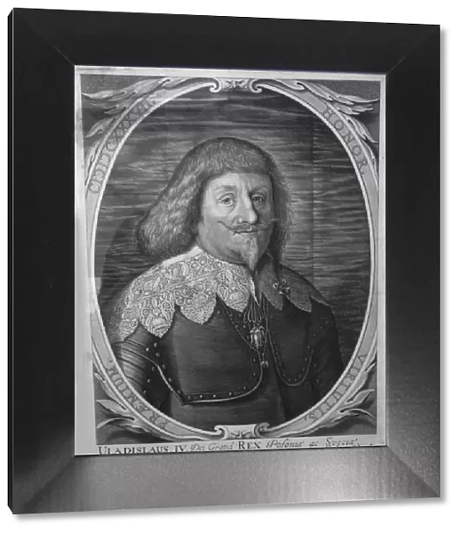 King Wladyslaw IV Vasa of Poland (1595-1648), Tsar of Russia, 1637. Artist: Hondius, Willem (1597-1652  /  58)