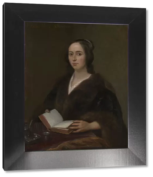 Portrait of Anna Maria van Schurman (1607-1678), 1649. Artist: Lievens, Jan (1607-1674)
