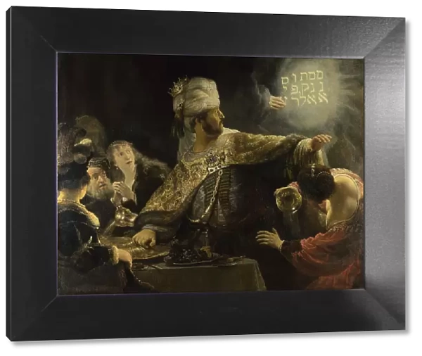 Belshazzars Feast, ca 1637. Artist: Rembrandt van Rhijn (1606-1669)