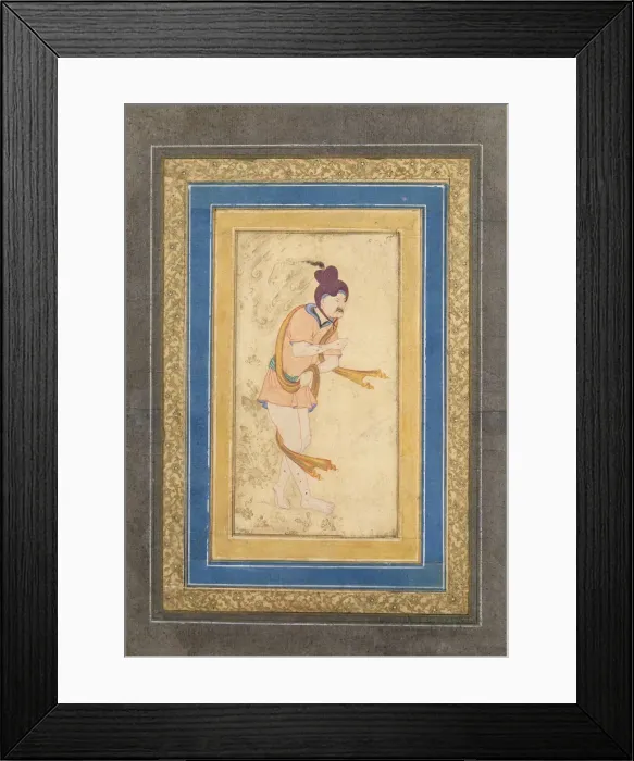 Framed Print : Dervish, Early 17th cen Artist: Iranian master Framed Print : Dervish, Early 17th cen Artist: Iranian master
