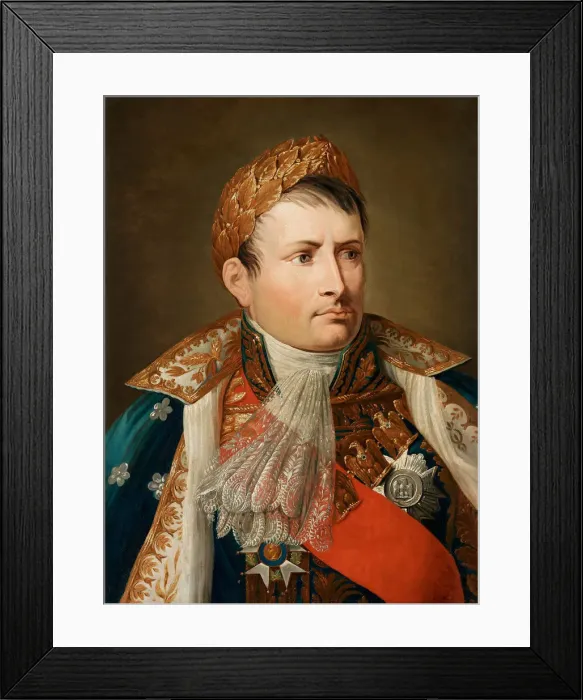 Framed Print : Portrait of Emperor Napoleon I Bonaparte (1769-1821). Artist: Appiani, Andrea (1754-1817) Framed Print : Portrait of Emperor Napoleon I Bonaparte (1769-1821). Artist: Appiani, Andrea (1754-1817)