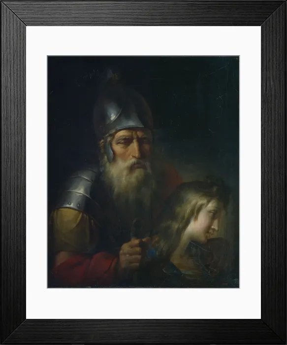 Framed Print : Belisarius, 1805. Artist: Vigi, Antonio (1764-1844) Framed Print : Belisarius, 1805. Artist: Vigi, Antonio (1764-1844)