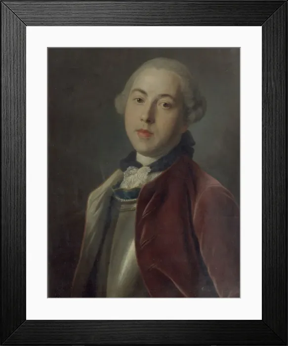 Framed Print : Portrait of Count Alexander Mikhaylovich Golitsyn. Artist: Rotari, Pietro Antonio (1707-1762) Framed Print : Portrait of Count Alexander Mikhaylovich Golitsyn. Artist: Rotari, Pietro Antonio (1707-1762)
