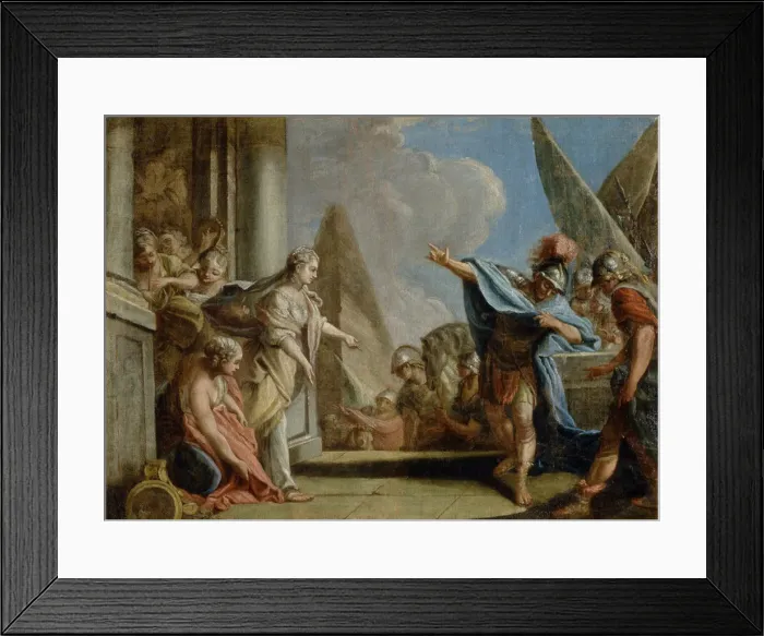 Framed Print : Allegory of the conquest of Taurida, c. 1785. Artist: Torelli, Stefano (1712-1784) Framed Print : Allegory of the conquest of Taurida, c. 1785. Artist: Torelli, Stefano (1712-1784)