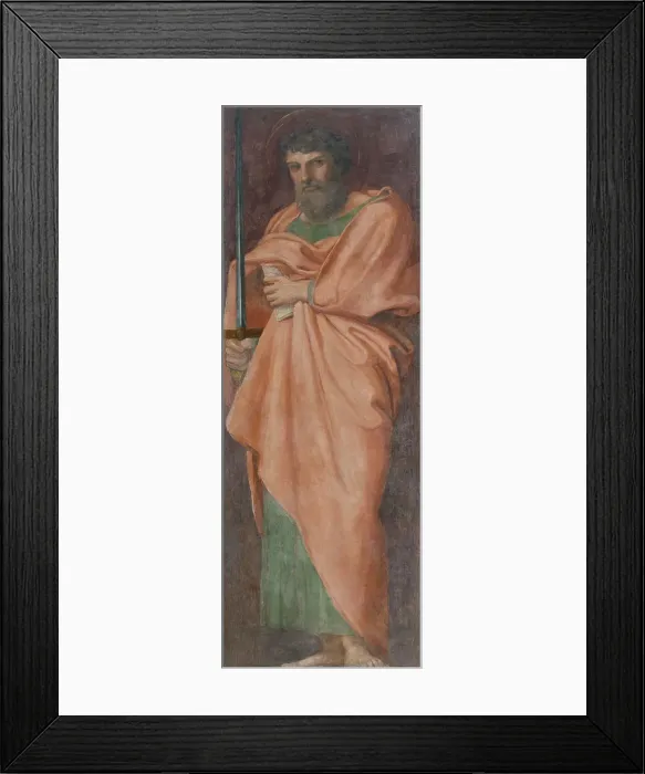 Framed Print : Saint Paul, 1604-1607. Artist: Carracci, Annibale (1560-1609) Framed Print : Saint Paul, 1604-1607. Artist: Carracci, Annibale (1560-1609)